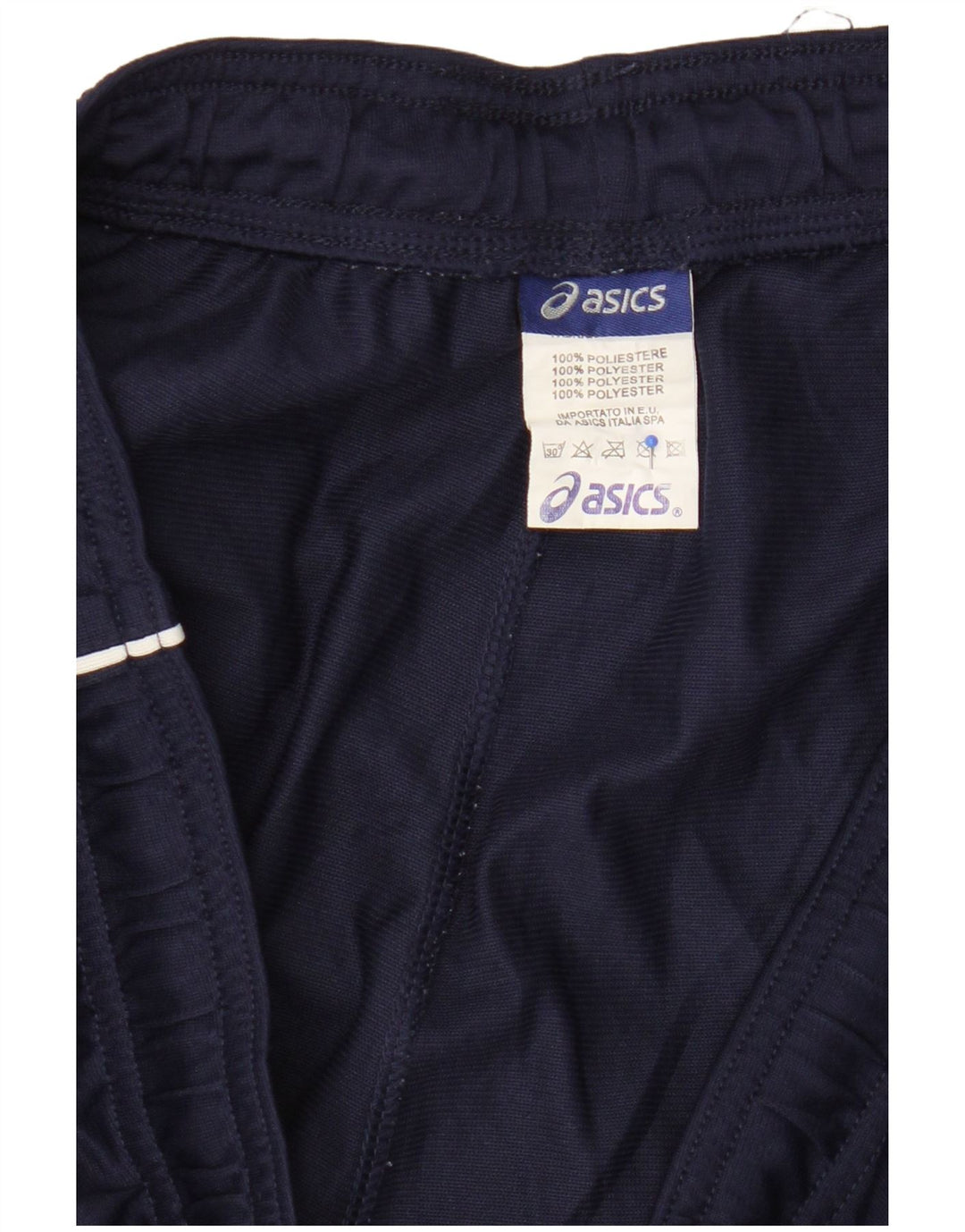 Asics Pantalón Corto Deportivo Niño 15-16 Años 2XL Azul Marino Poliéster