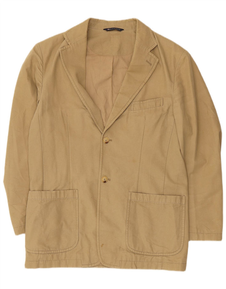 Marks & Spencer Chaqueta tipo blazer azul Harbour con 2 botones para hombre UK 38 Medium Beige