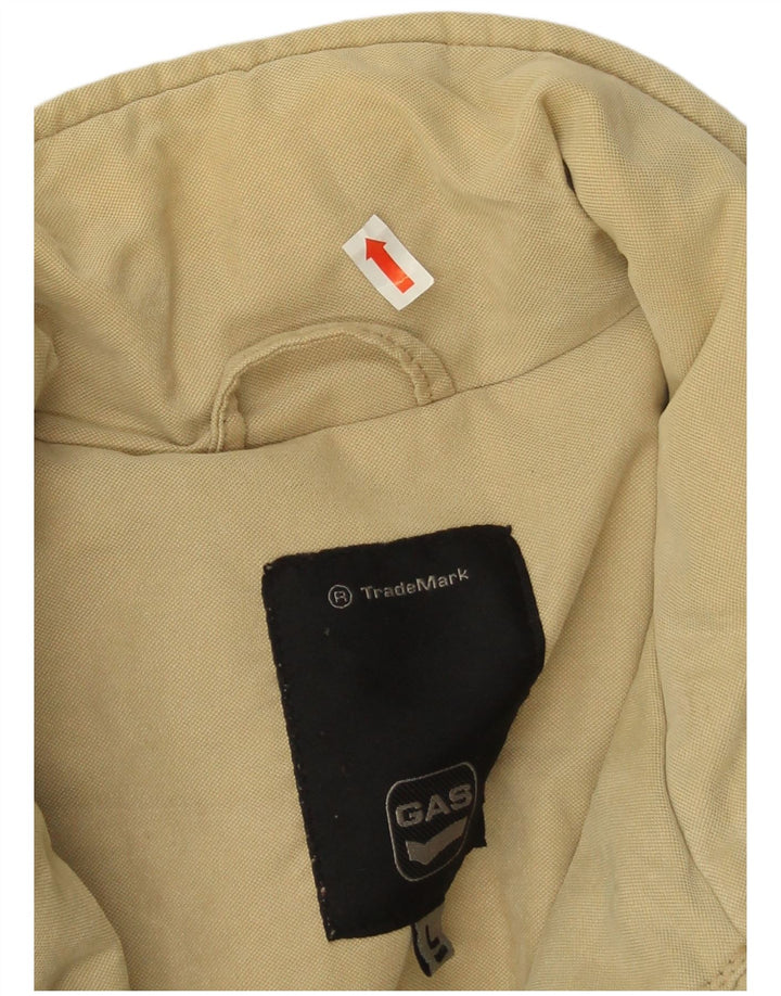 Chaqueta utilitaria para hombre Gas UK 40 Grande Algodón beige