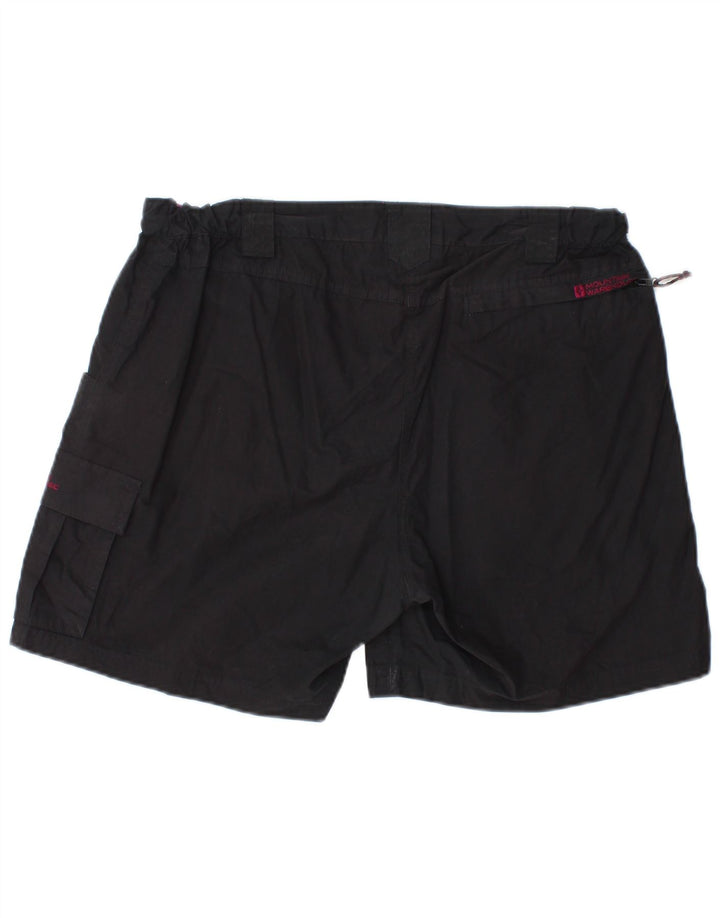 MOUNTAIN WAREHOUSE Pantalones cortos cargo para mujer UK 14 Large W32 Poliéster negro
