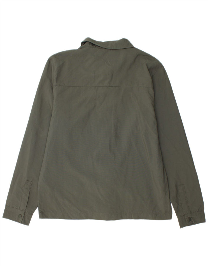 Camisa Sobrecamisa De Poliamida Caqui Mediana para Hombre French Connection