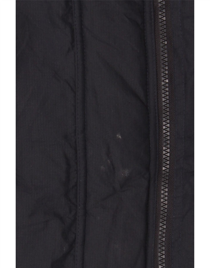 SUPERDRY Chaqueta impermeable con estampado The Windcheater para hombre, talla 40, color azul marino