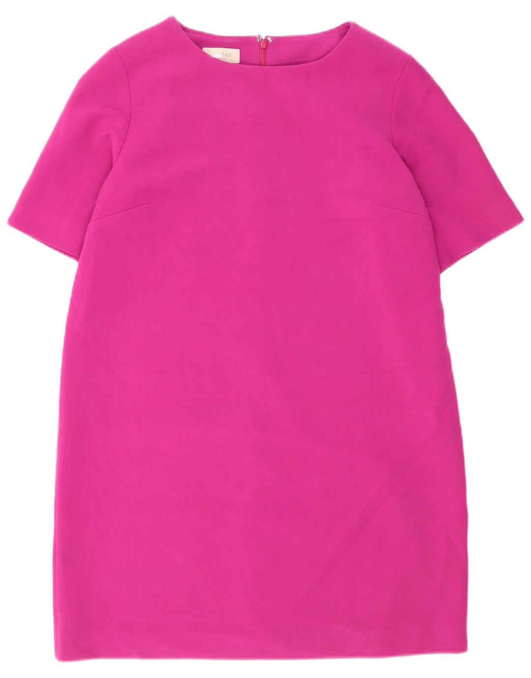 Hobbs Vestido recto para mujer UK 44 Poliéster rosa grande