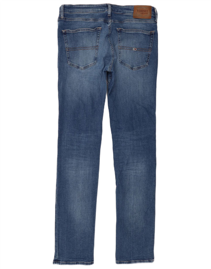 Tommy Hilfiger Vaqueros ajustados para hombre W34 L34 Algodón azul