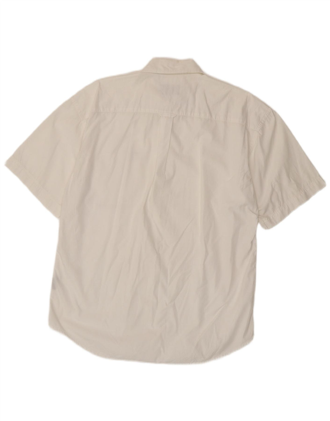 Camisa Kappa Hombre Manga Corta Medium Blanco Algodón