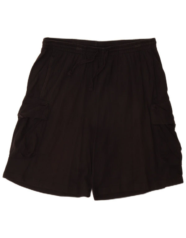 ZARA Hombre Shorts Cargo XL W34 Negro