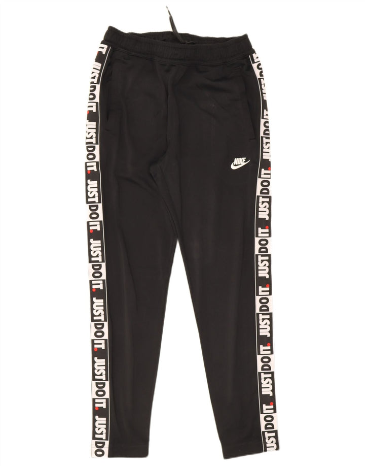 Nike Pantalones De Chándal Gráficos Para Hombre Pequeños Poliéster Negro