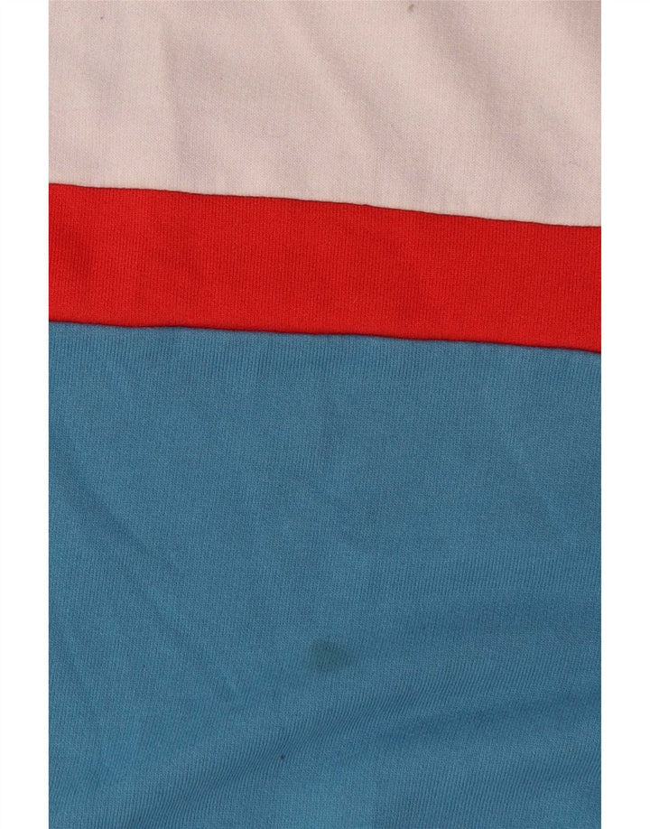 Fila Hombre Graphic Sudadera Jumper XL Multicolor Colorblock Algodón