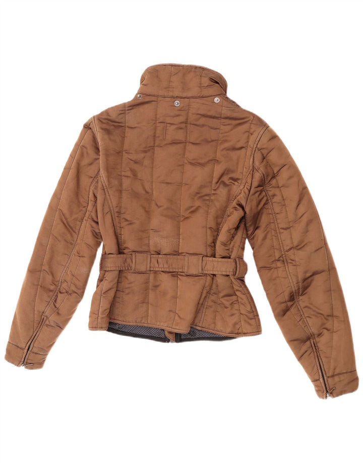 Refrigiwear Chaqueta impermeable para mujer UK 40 Poliamida marrón medio