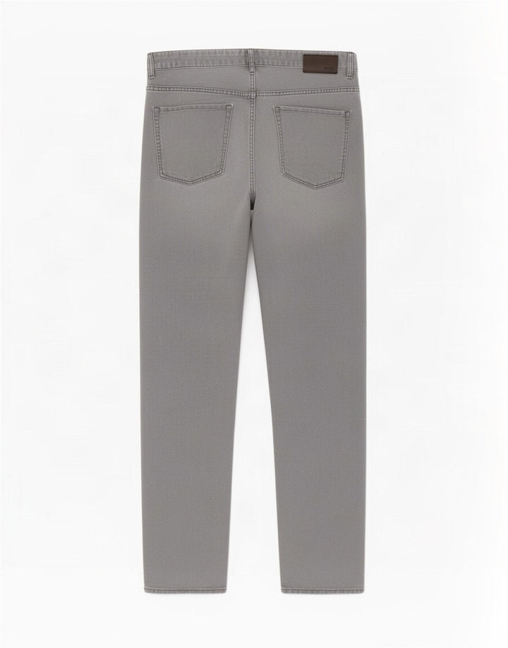 Vaqueros Hugo Boss Hombre Rectos W36 L34 Algodón Gris