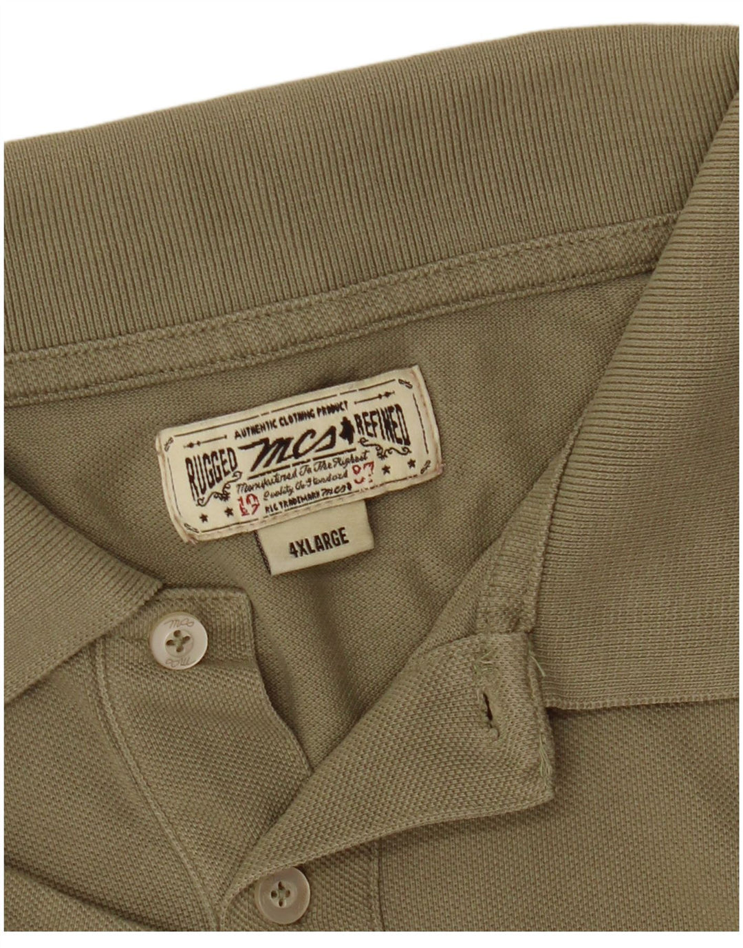 Marlboro Classics Polo Hombre 4XL Caqui