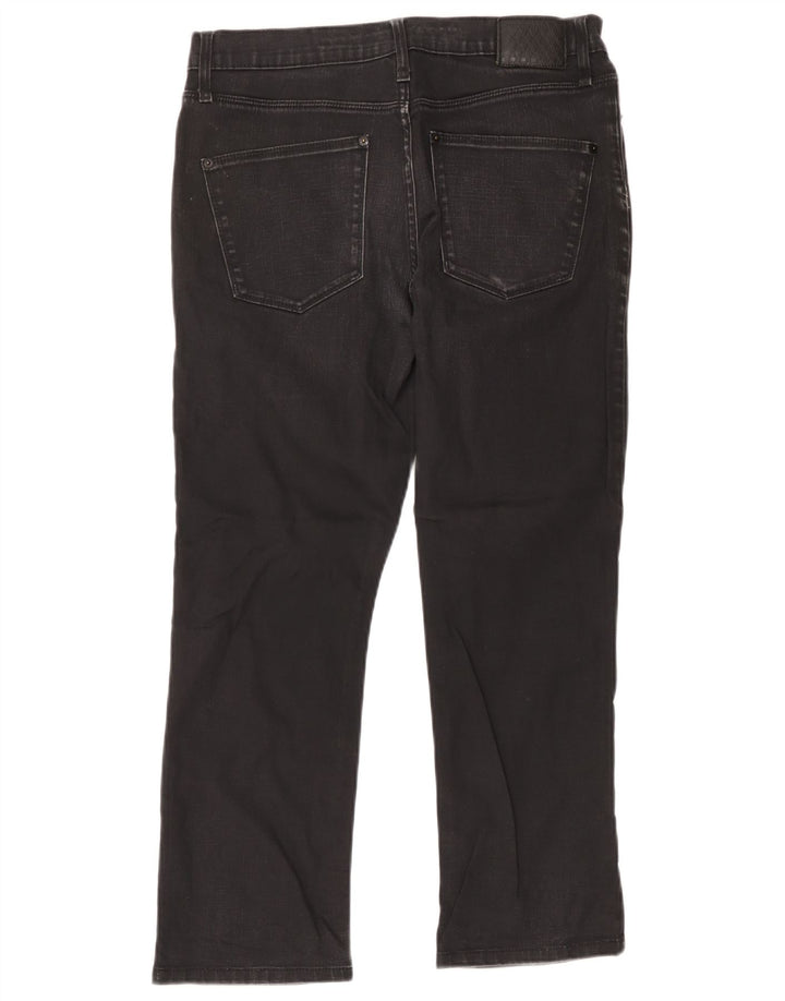Marks & Spencer Jeans rectos autógrafos para hombre W34 L29 Algodón negro