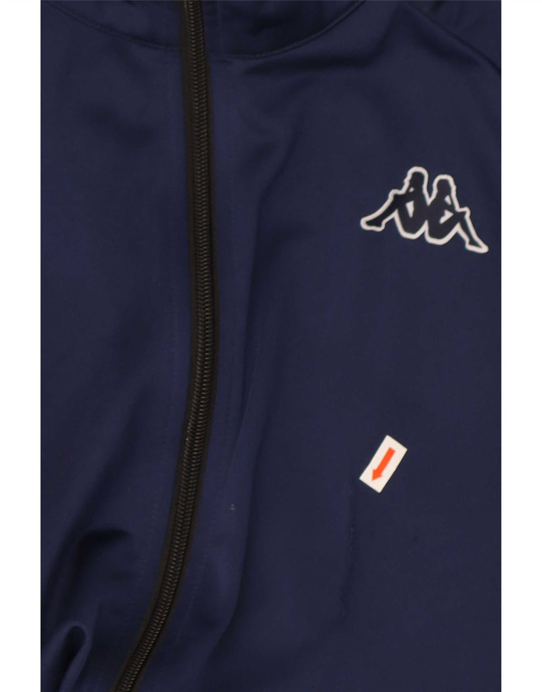Kappa Hombre Chaqueta Top De Chándal Con Gráfico Medium Azul Marino Colorblock
