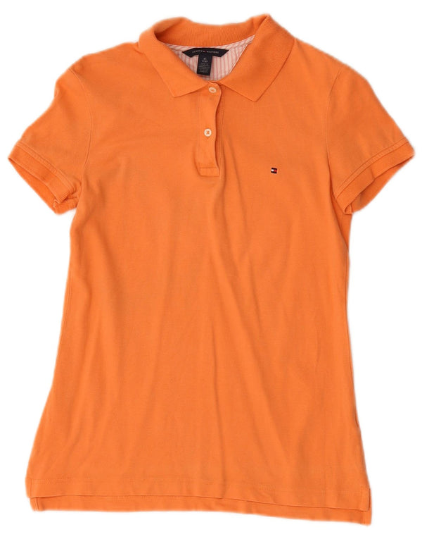 Tommy Hilfiger Polo para mujer UK 6 XS Naranja Algodón