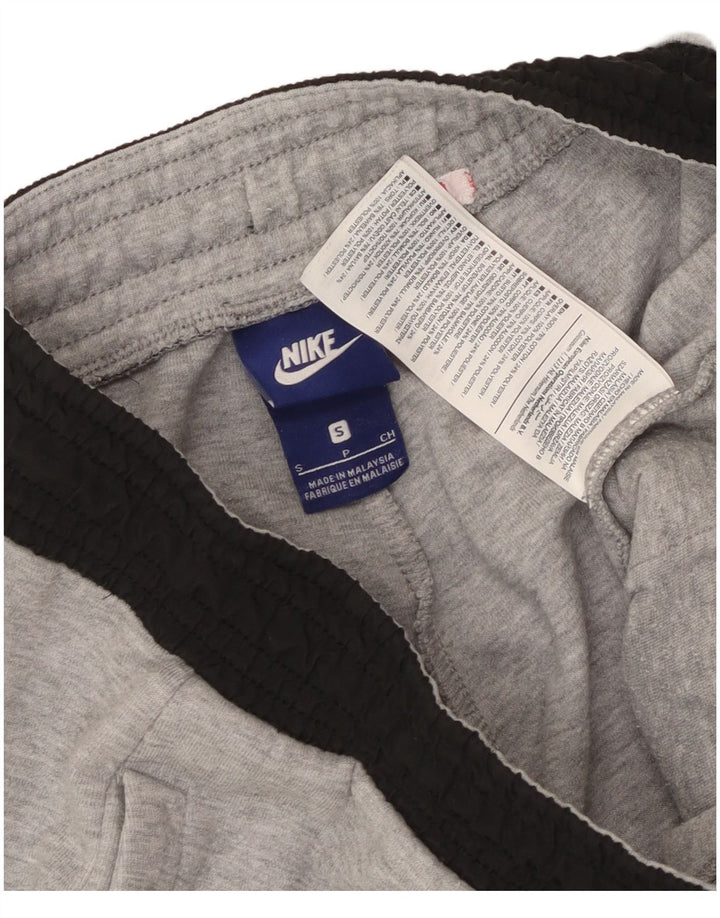 Nike - Pantalones de chándal capri para hombre (algodón gris, tamaño pequeño)