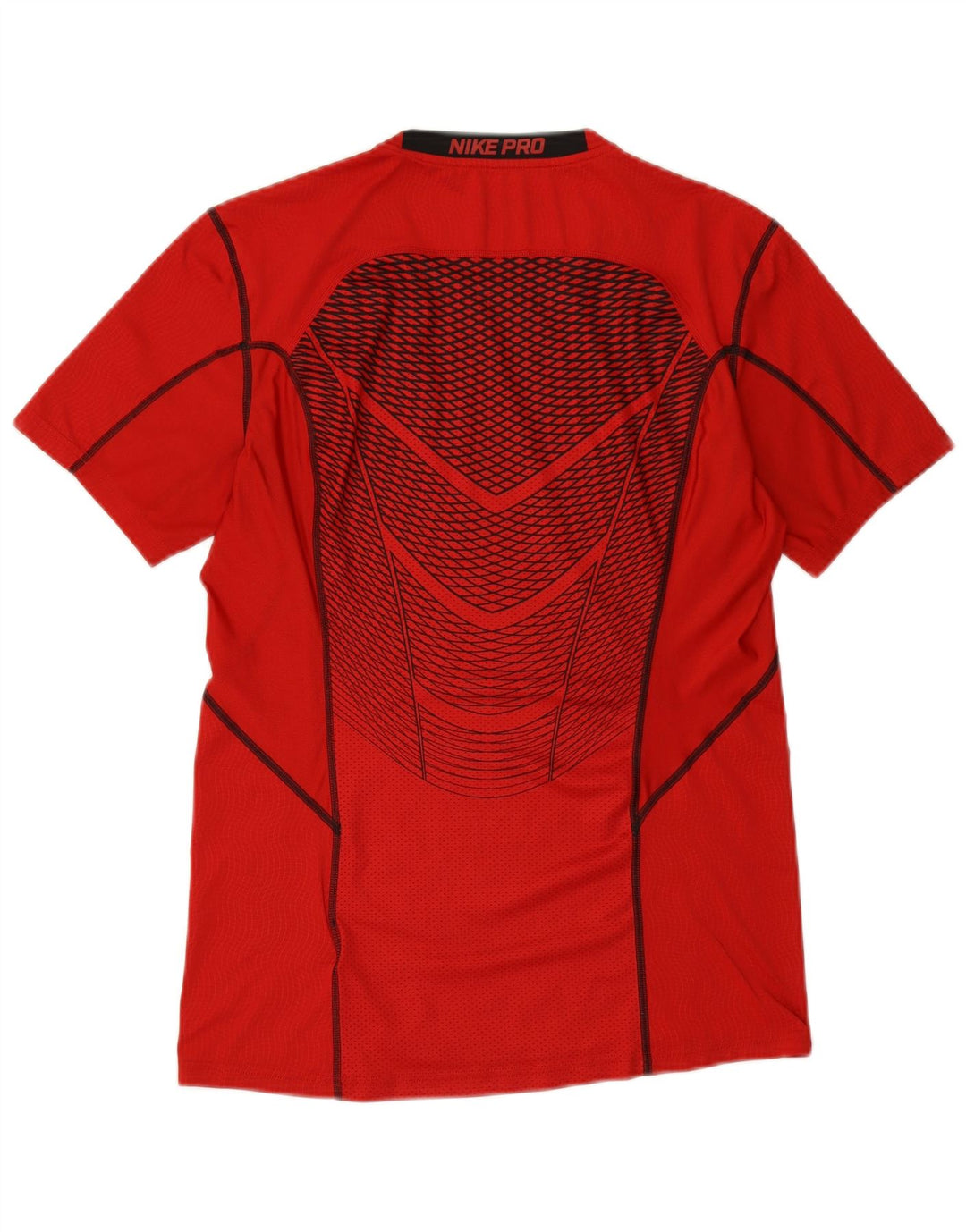 NIKE Camiseta Dri Fit Graphic para Hombre Top Poliéster Rojo Mediano