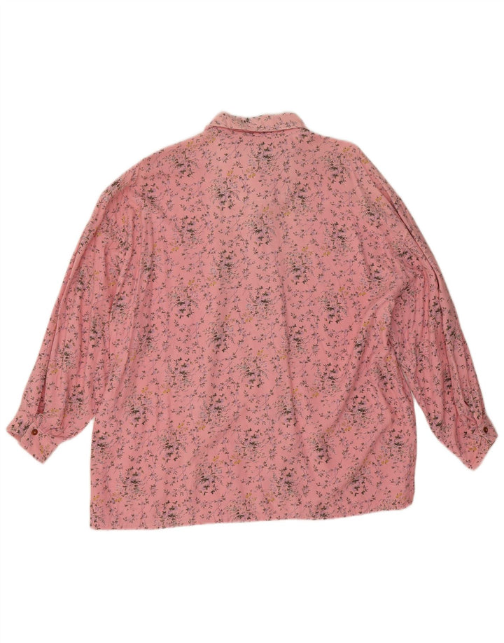Camisa Cocoa Mujer Grande Rosa Floral