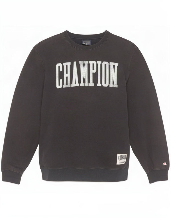 Champion Sudadera Gráfica para Hombre Jumper Large Azul Marino Algodón