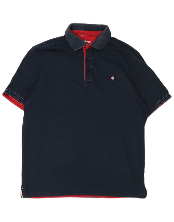 Champion Polo Easy Fit Hombre XL Azul Marino