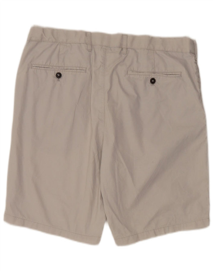 Marks & Spencer Pantalones cortos chinos para hombre W36 Algodón gris grande