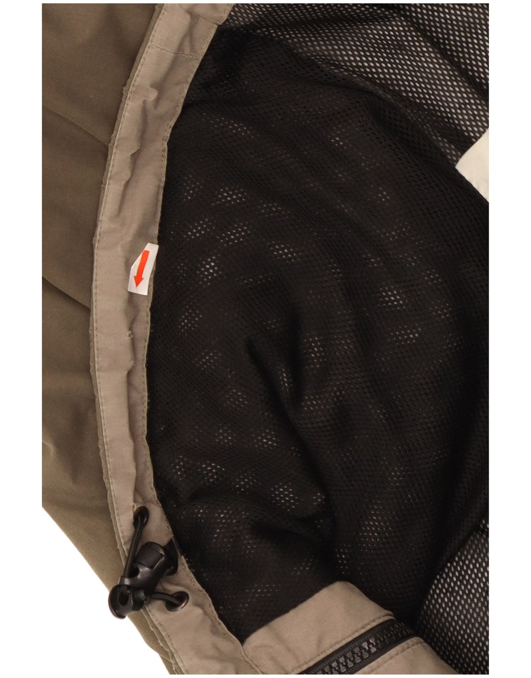 Jack Wolfskin Chaqueta cortavientos con capucha para hombre UK 36/38 Medium Beige