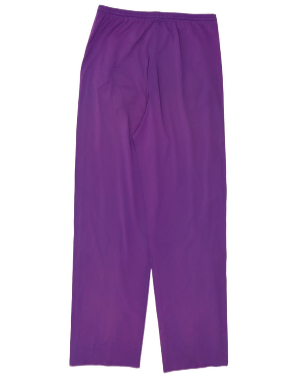 Vintage Hombre Gráfico Chándal Pantalones Medio Púrpura Colorblock