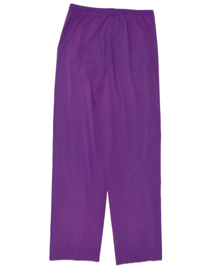 Vintage Hombre Gráfico Chándal Pantalones Medio Púrpura Colorblock