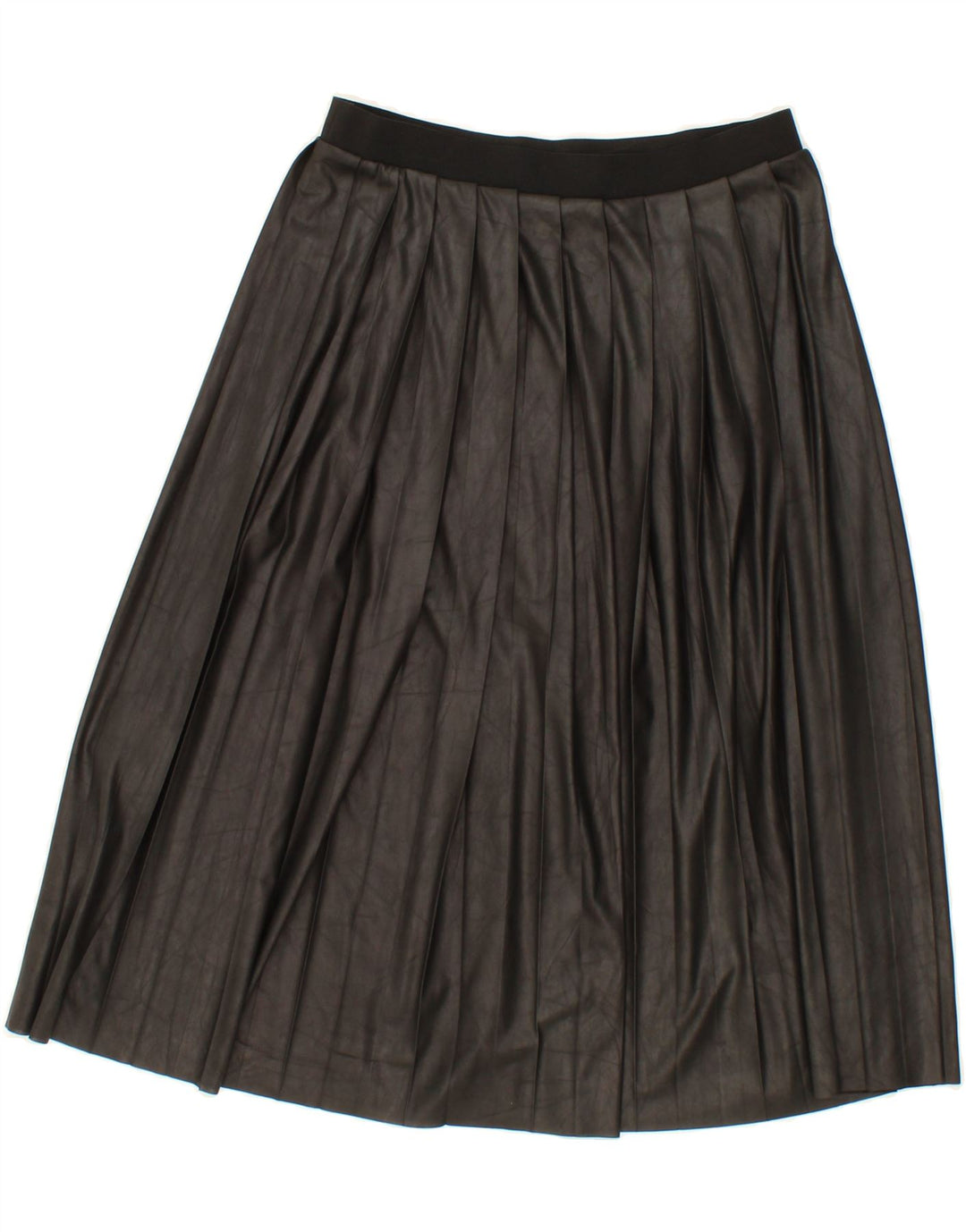 MAX & CO. Womens Pleated A-Line Skirt Medium W26 Black Polyester Vintage Max & Co. and Second-Hand Max & Co. from Messina Hembry 