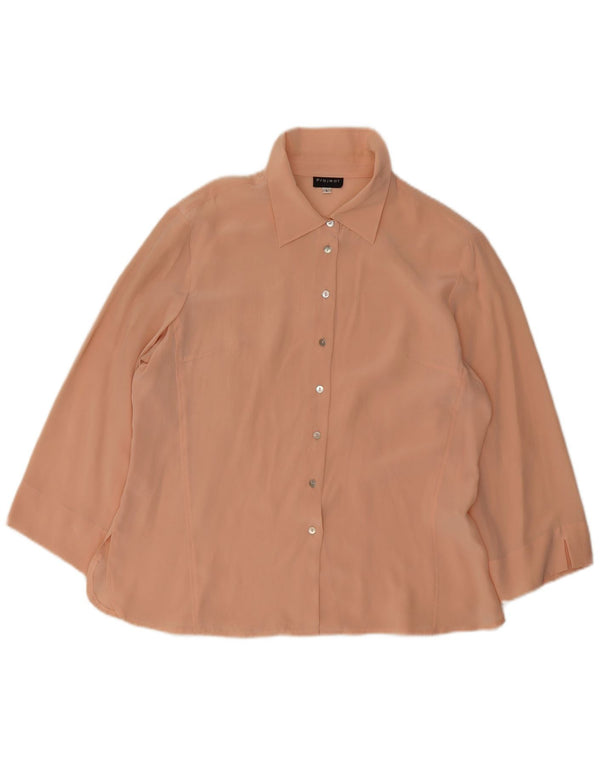 Blusa camisera para mujer Project UK 46 Large Pink Silk
