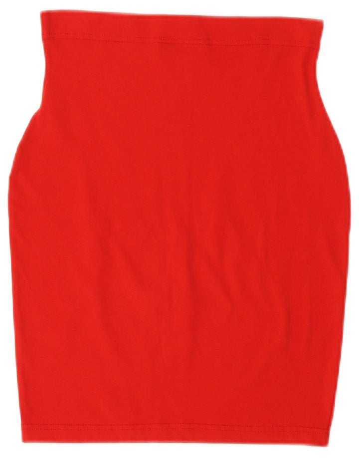 Falda Lápiz Mujer Onyx W30 Rojo Mediano