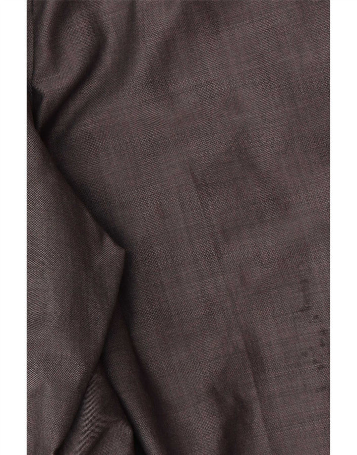 Marks & Spencer Pantalones de traje rectos Autograph para hombre W32 L31 Lana gris