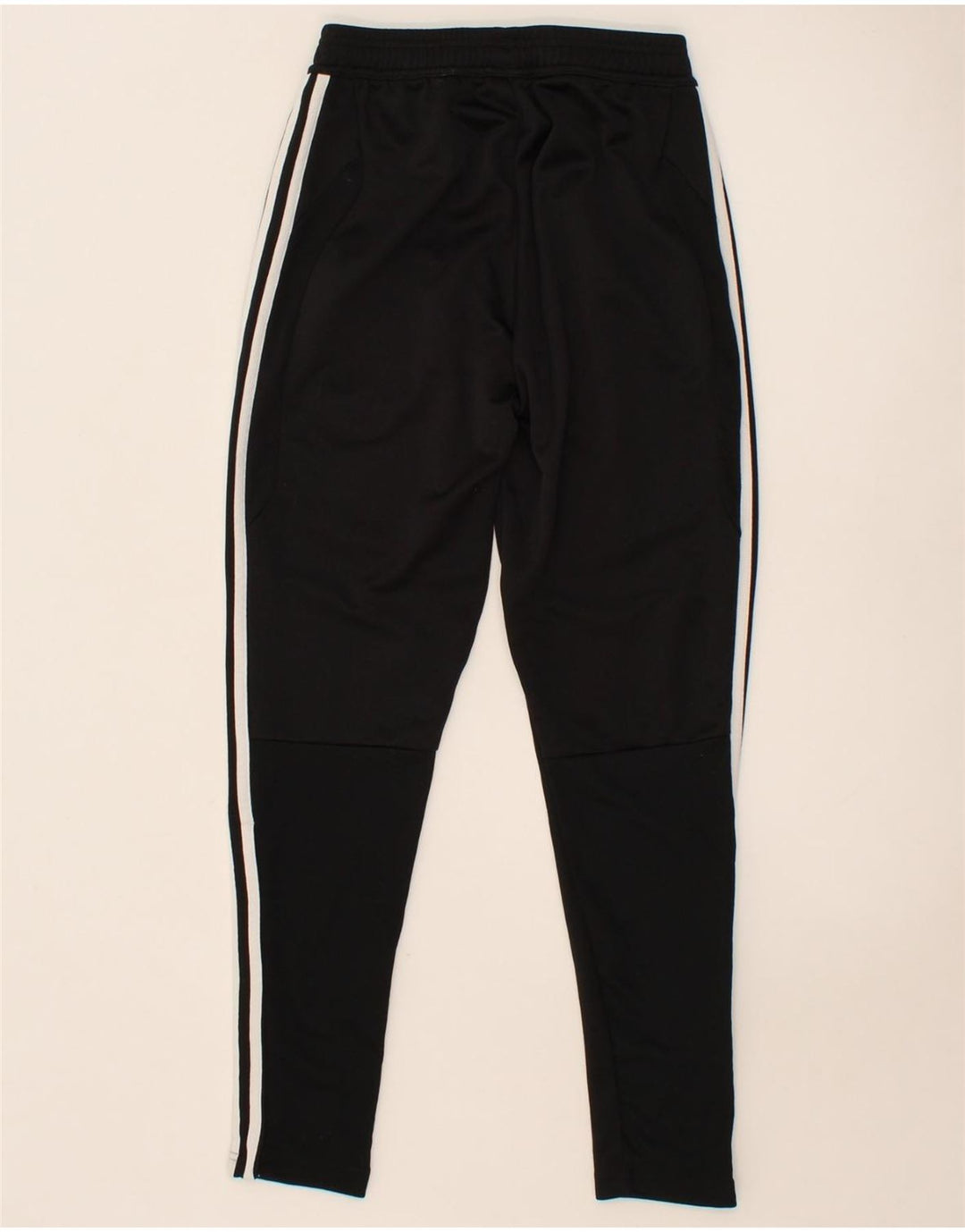 ADIDAS Mens Tracksuit Trousers XS  Black Polyester Vintage Adidas and Second-Hand Adidas from Messina Hembry 