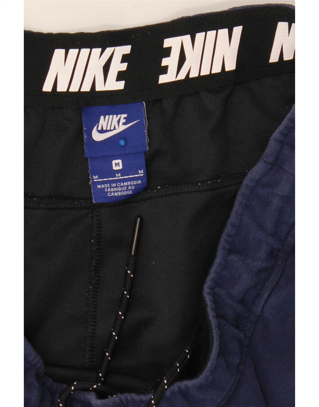 Pantalón De Chándal Nike Hombre Joggers Medium Azul Marino Algodón