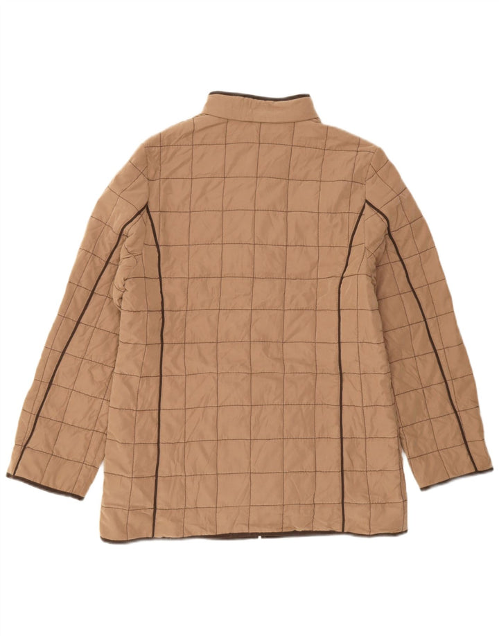 Marks & Spencer Chaqueta acolchada para mujer UK 42 Poliéster marrón medio