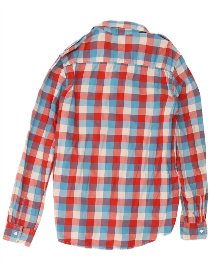 Levi's Camisa de corte estándar para hombre de algodón a cuadros multicolores grandes