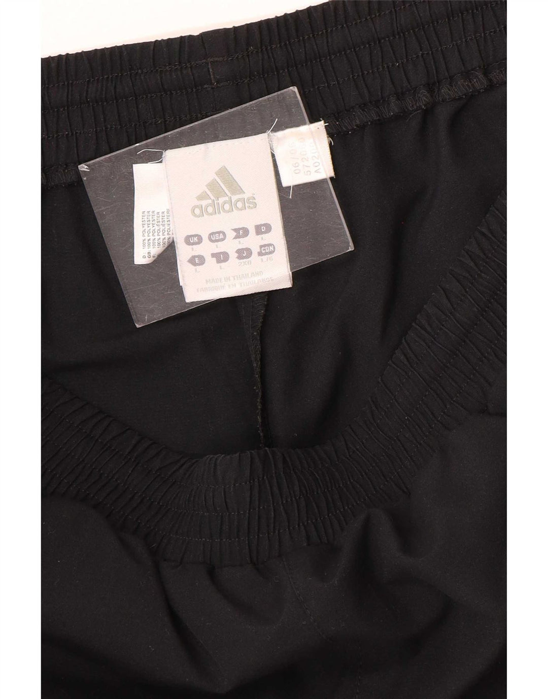 Pantalón De Chándal Adidas Hombre Grande Negro Poliéster