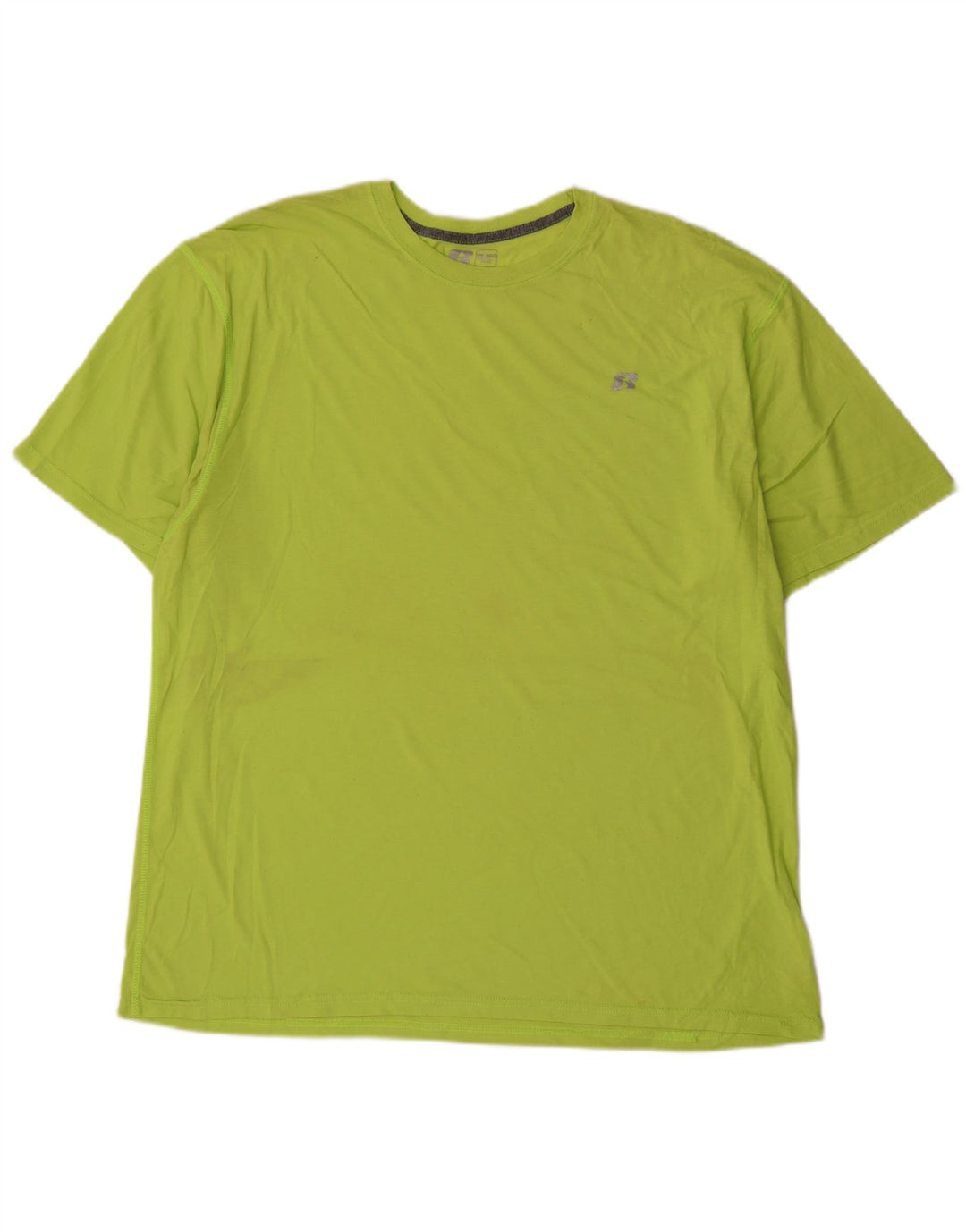 RUSSELL ATHLETIC Camiseta Dri-Power para hombre Top 2XL Poliéster verde