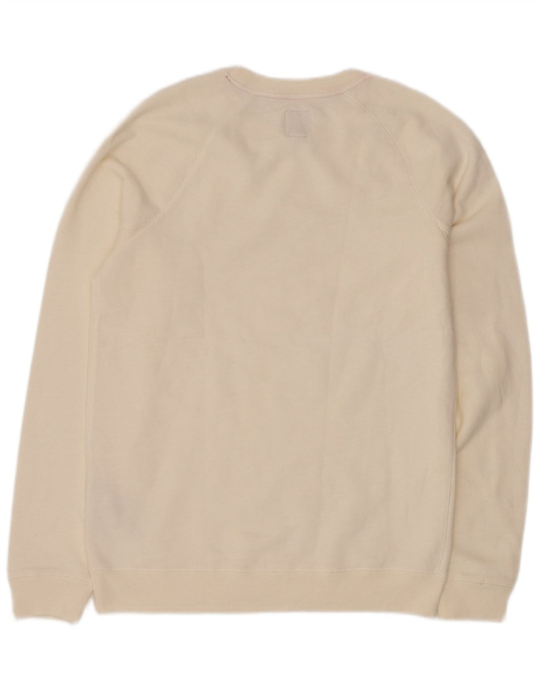 Jack Wills Hombre Sudadera Gráfica Jumper Medium Off White Algodón