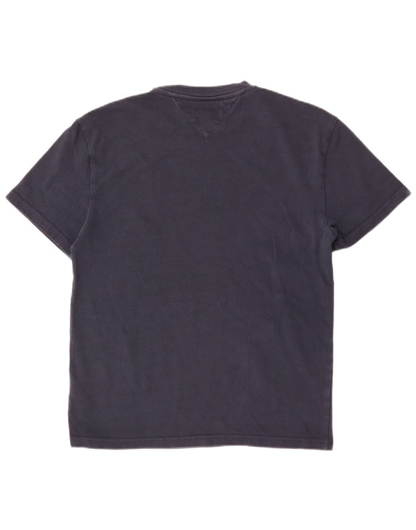 Tommy Hilfiger Camiseta con gráfico regular para hombre Top XS Algodón azul marino