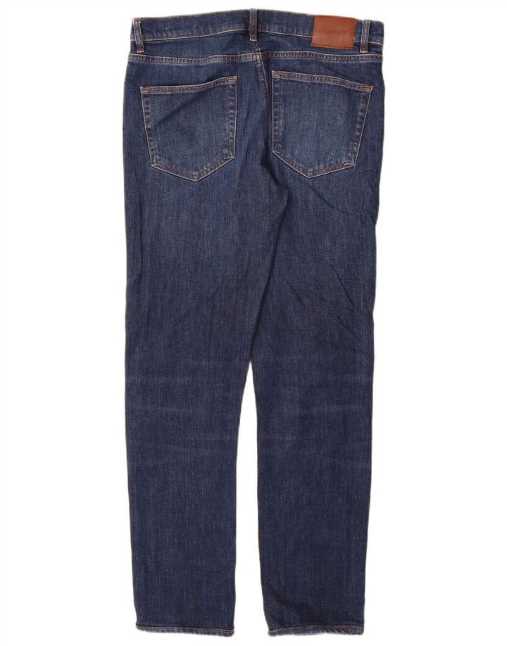 Vaqueros Gant Hombre Slim W33 L32 Algodón Azul