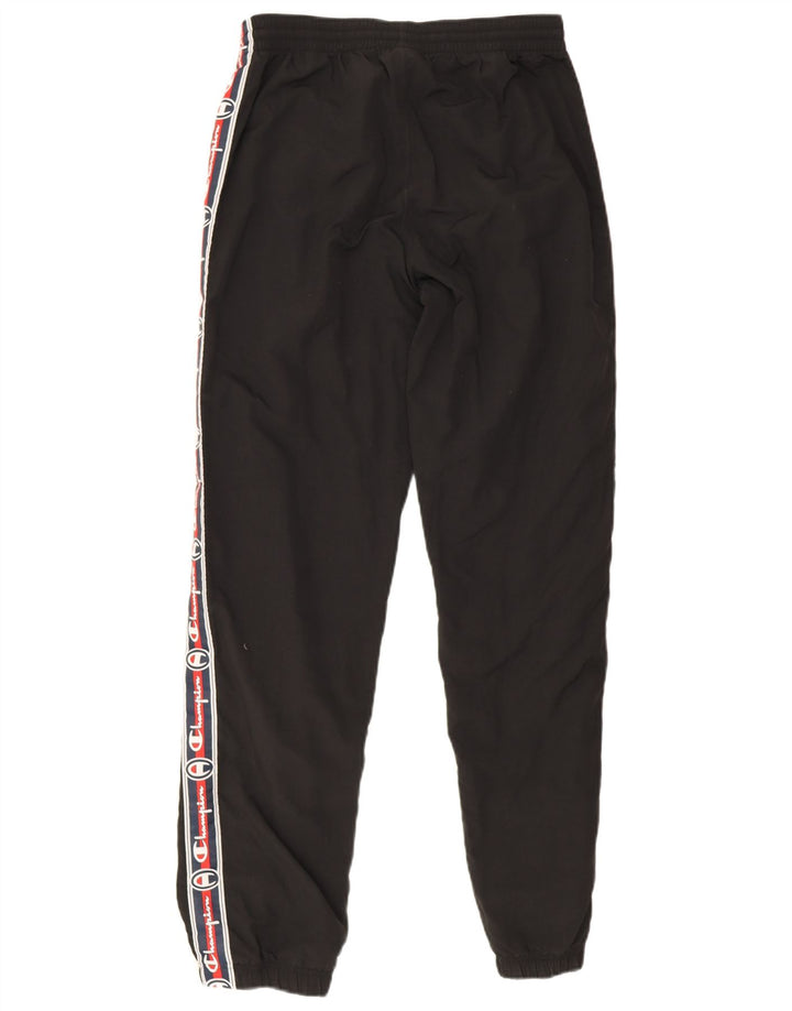 Champion Pantalones De Chándal Gráfico Joggers Medium Negro Poliamida Hombre