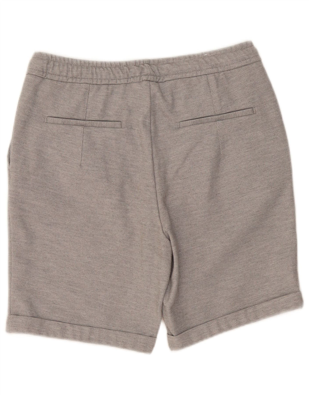Zara Hombre Shorts Deportivos Grande Gris