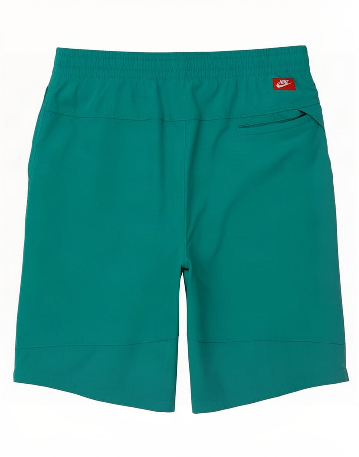 Nike - Pantalones cortos deportivos para hombre, poliéster, color turquesa