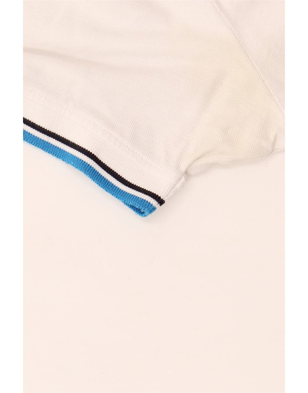 Diadora Polo Hombre Grande Blanco Algodón