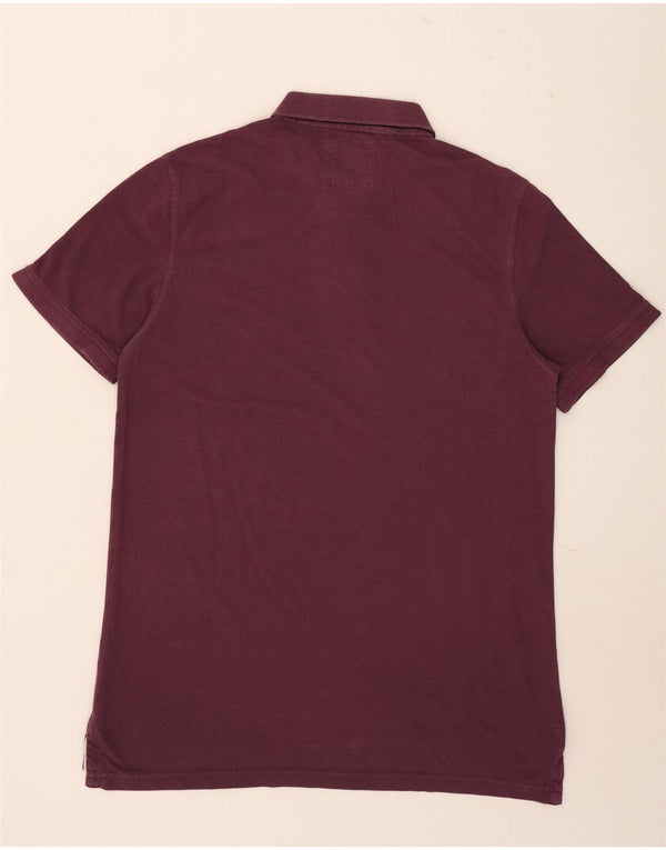 Crew Clothing Polo para hombre XL Algodón burdeos