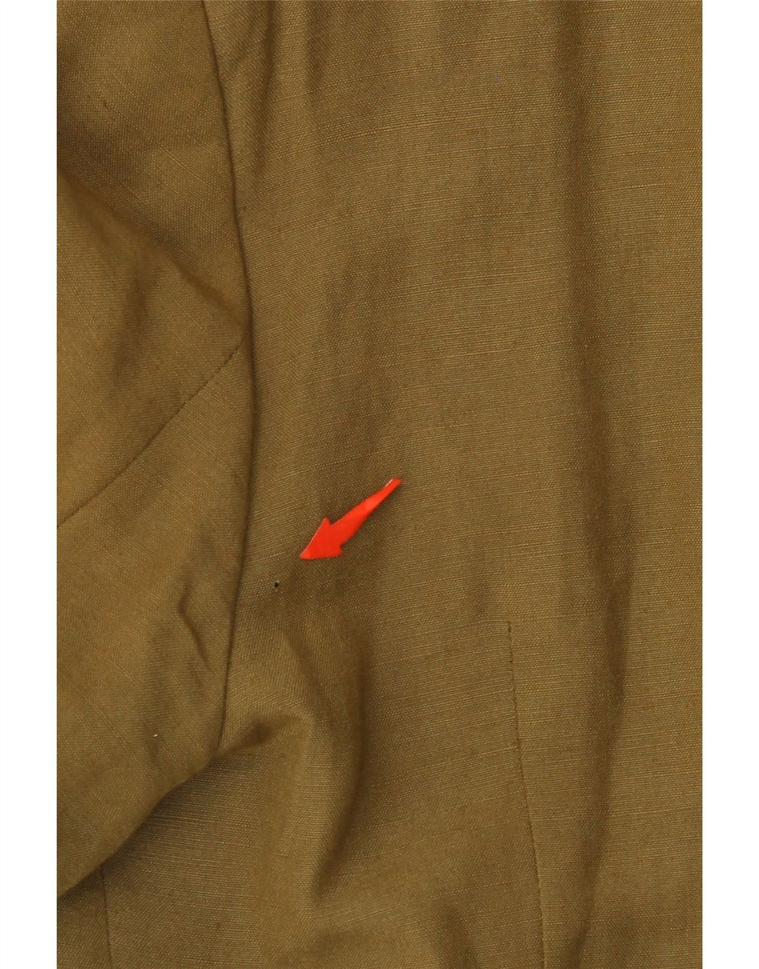 VINTAGE Chaqueta Blazer de 4 Botones para Mujer IT 44 Rayón Caqui Medio