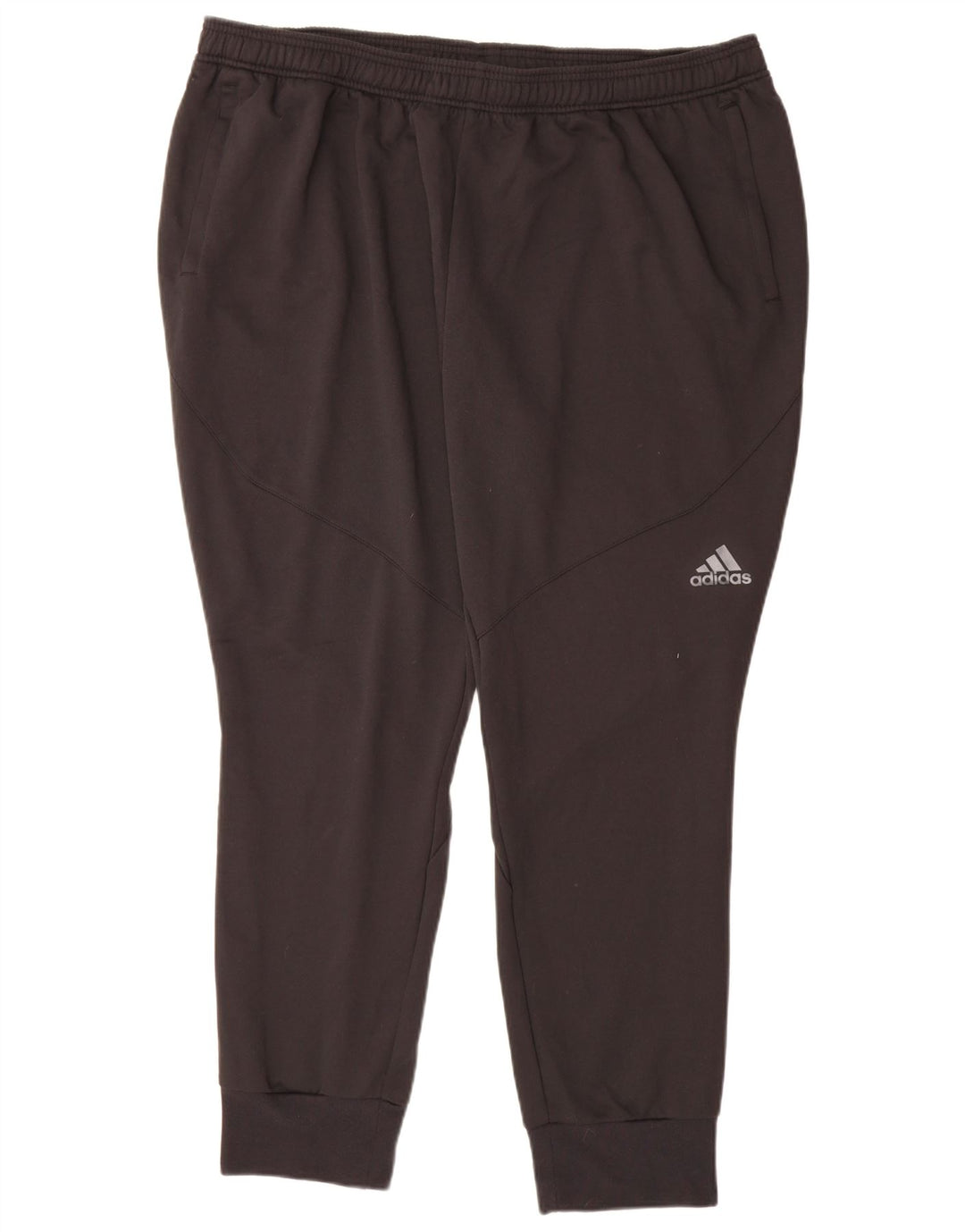 Adidas Pantalones de chándal para hombre Joggers 3XL Negro Poliéster