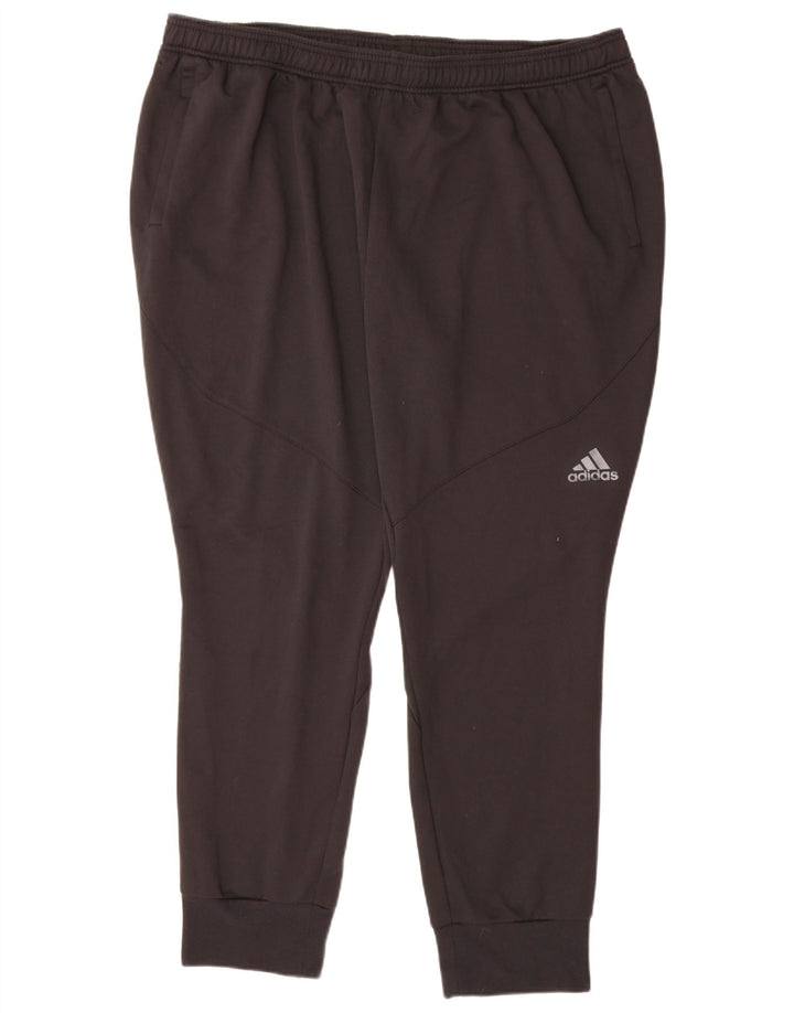 Adidas Pantalones de chándal para hombre Joggers 3XL Negro Poliéster