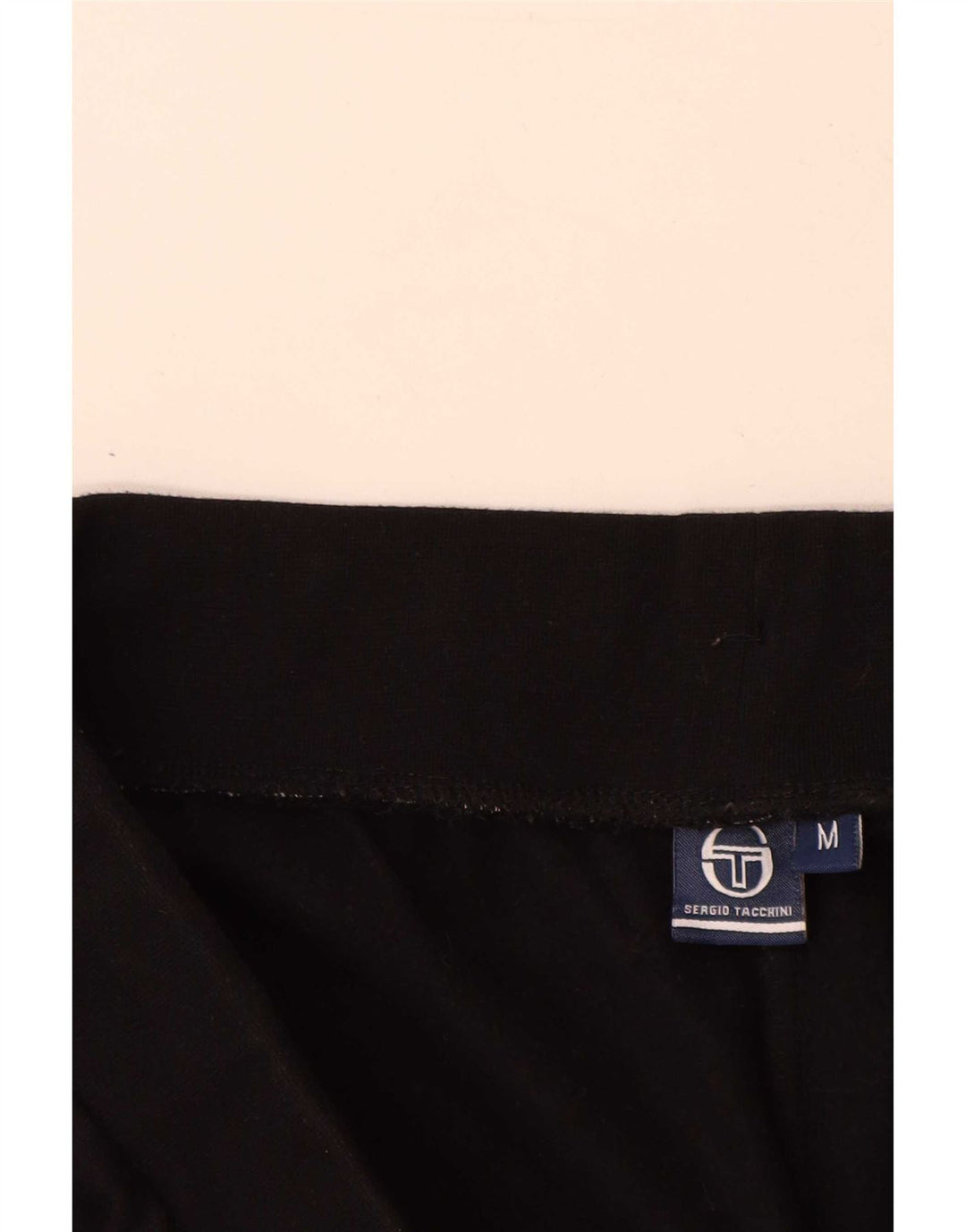 Sergio Tacchini Pantalón De Chándal Hombre Joggers Medium Negro Algodón