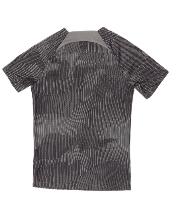 Nike Camiseta Dri Fit Graphic para hombre Top Small Gris Camuflaje Poliéster